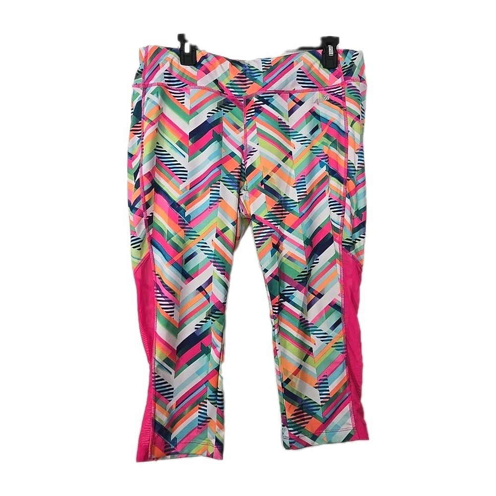 Avia Womans Calf Lenght Leggings Size XL  Multicolor